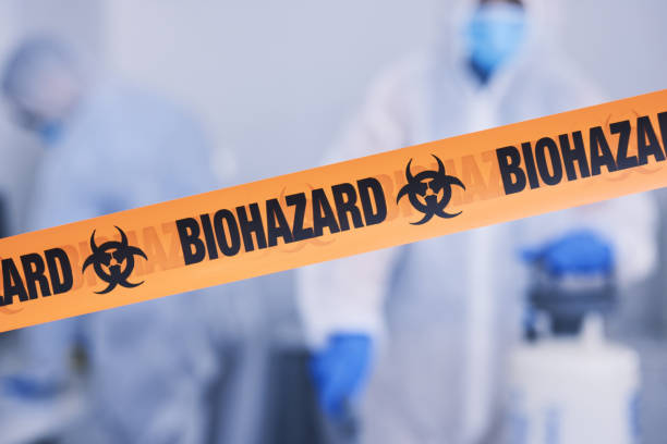 Professional Biohazard Cleanup technician working in Alma, GA
